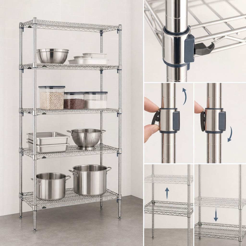 Super Adjustable Shelf Design