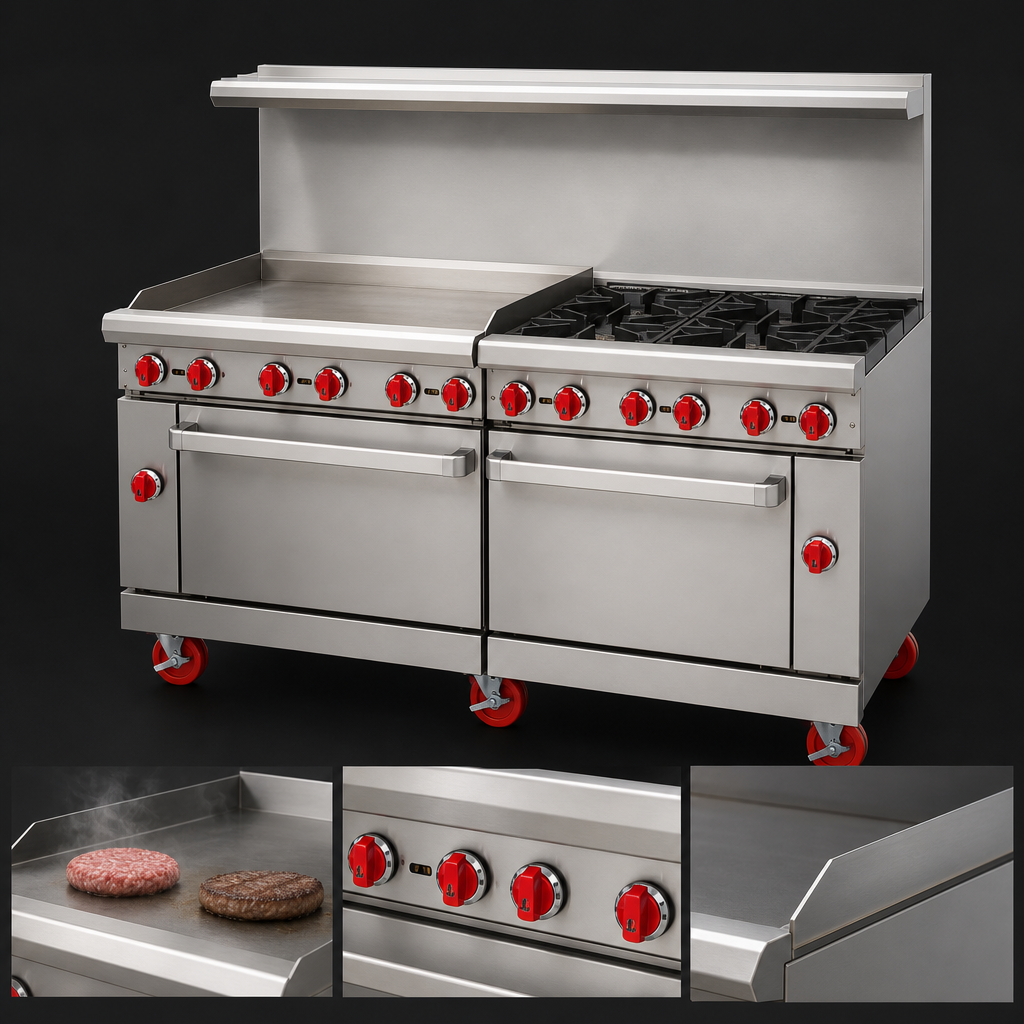48-Inch Griddle Section