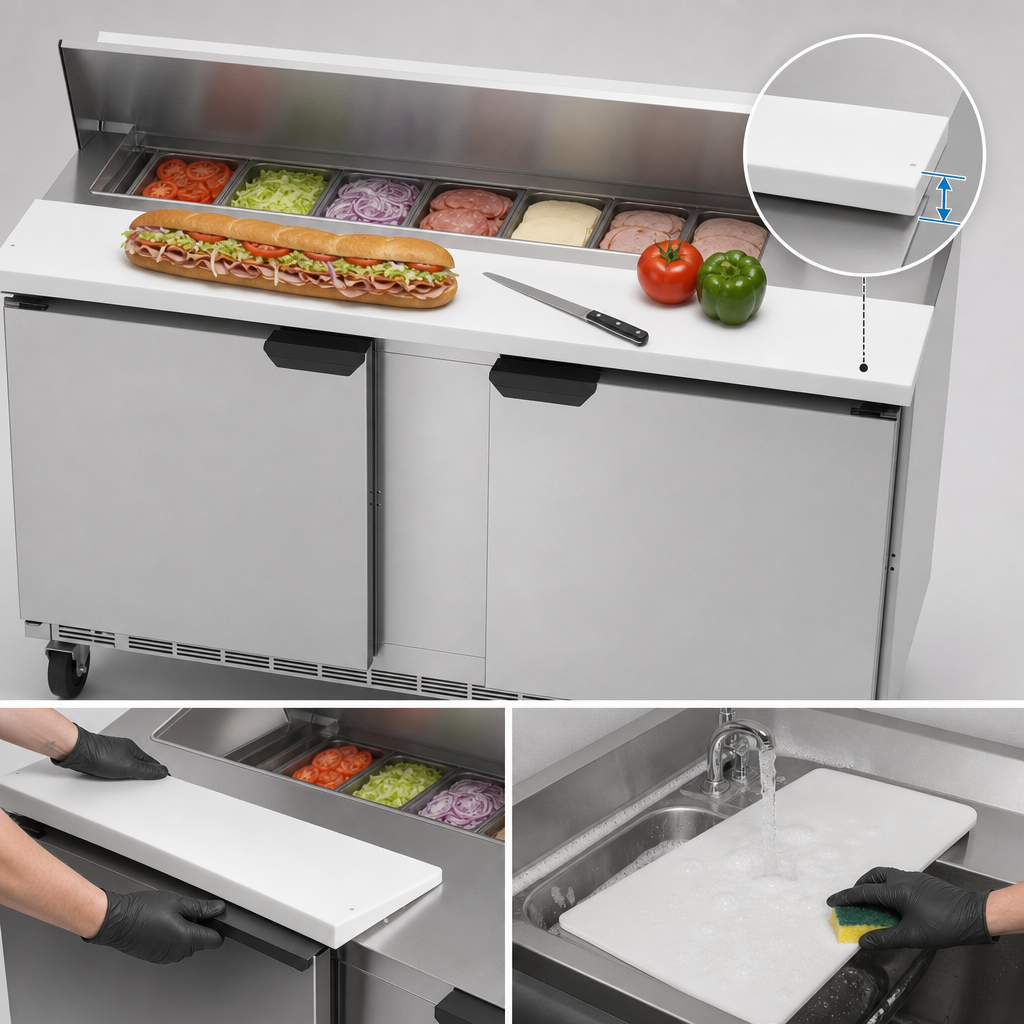 10-Inch Removable Cutting Board