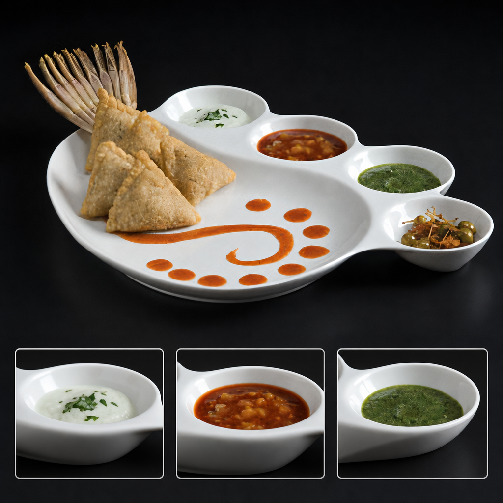 Built-In Sauce Cups