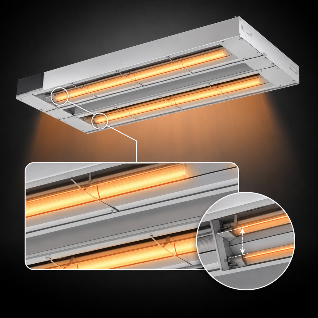 Double Heater Rod Housing