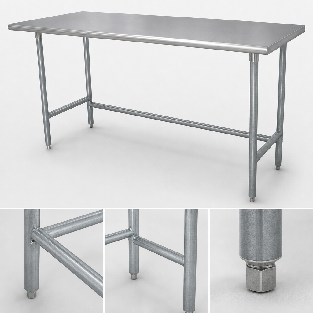 Galvanized Open Base