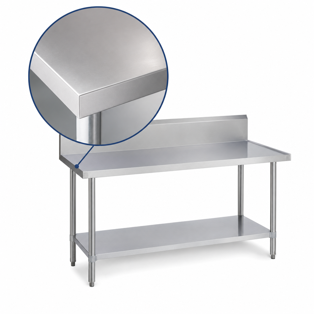 14 Gauge 300 Series Stainless Steel Top