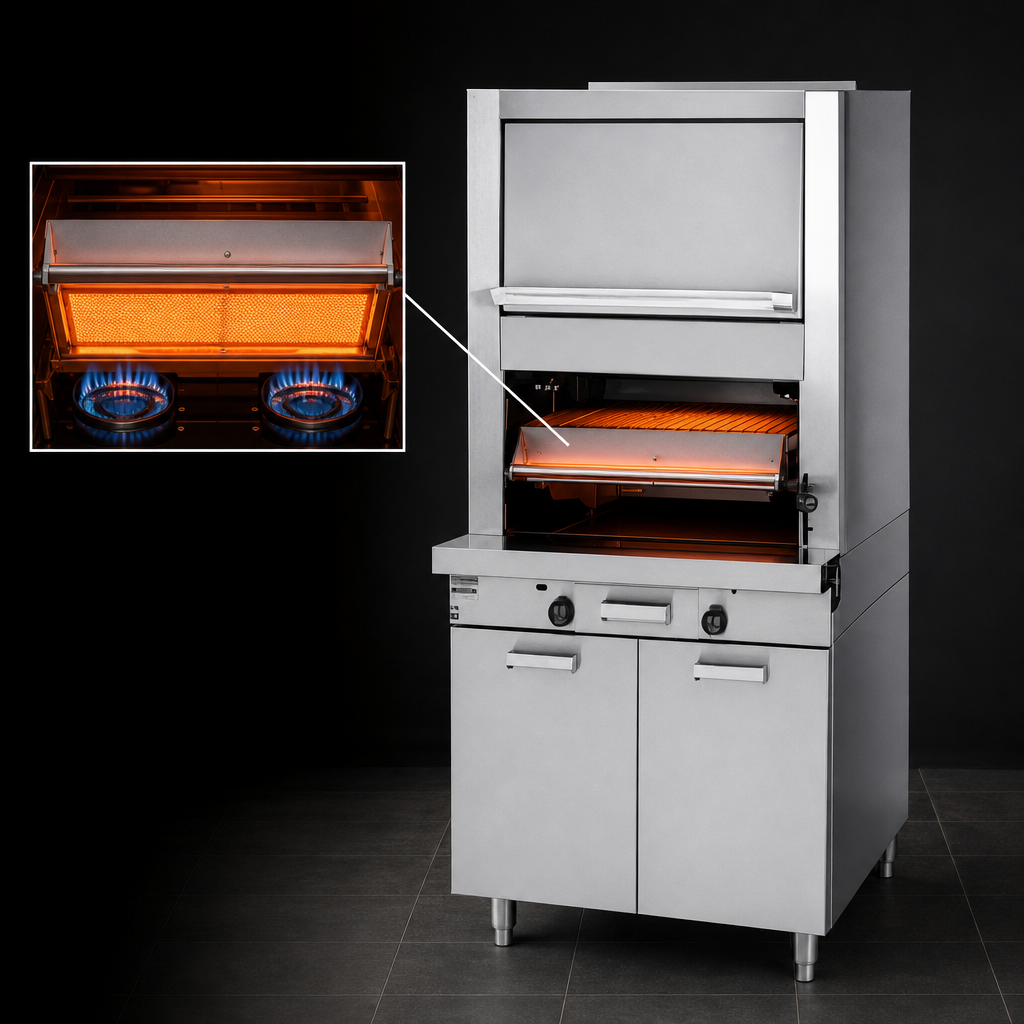 Ceramic Radiant Broiler Deck