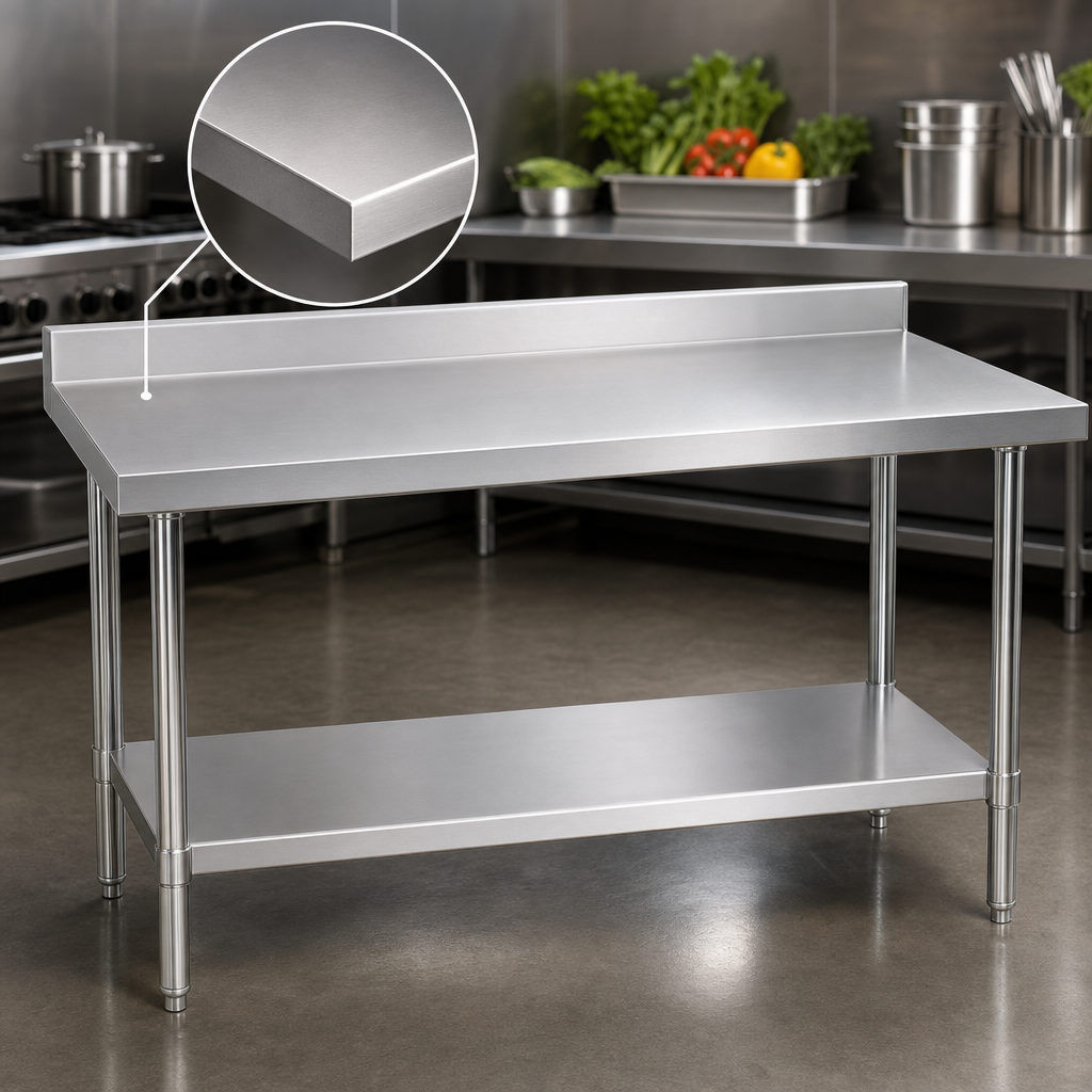 14-Gauge 300 Series Stainless Steel Top