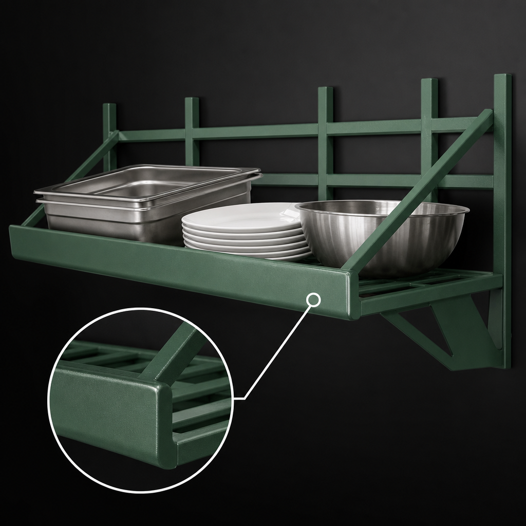 2-Inch Front Retaining Edge