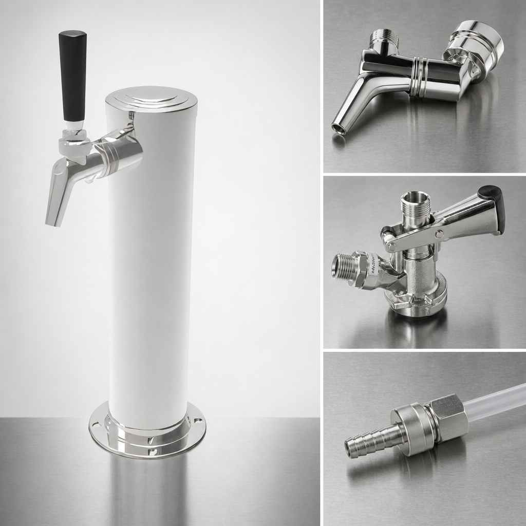 304 Stainless Steel Wet Components