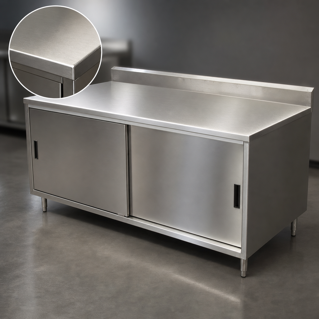 14-Gauge Stainless Steel Top