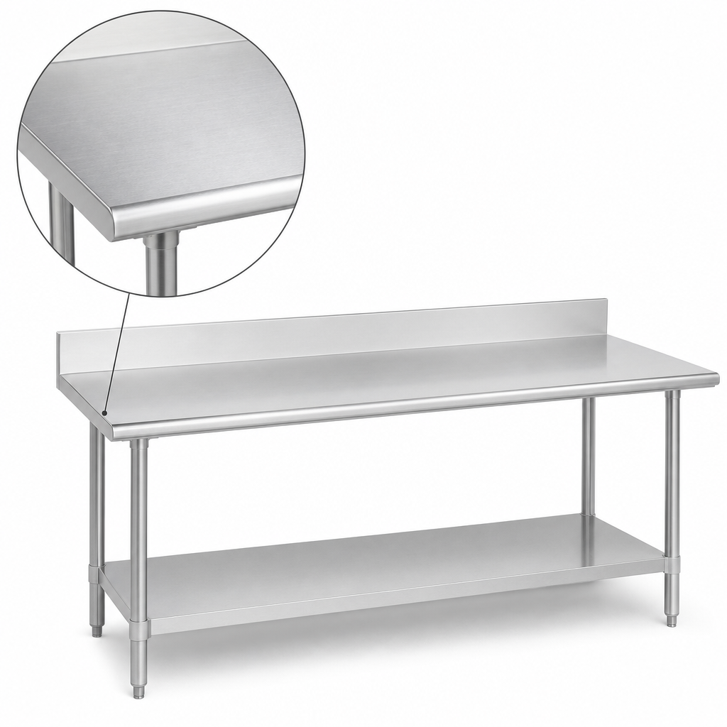 16-Gauge 300 Series Stainless Steel Top