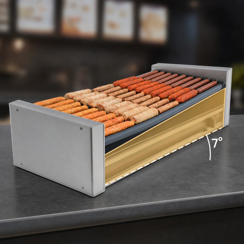 7° Slanted Merchandising Design