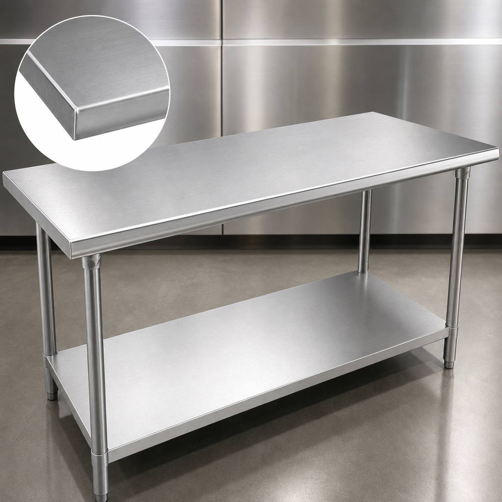 16-Gauge 430 Stainless Steel Top