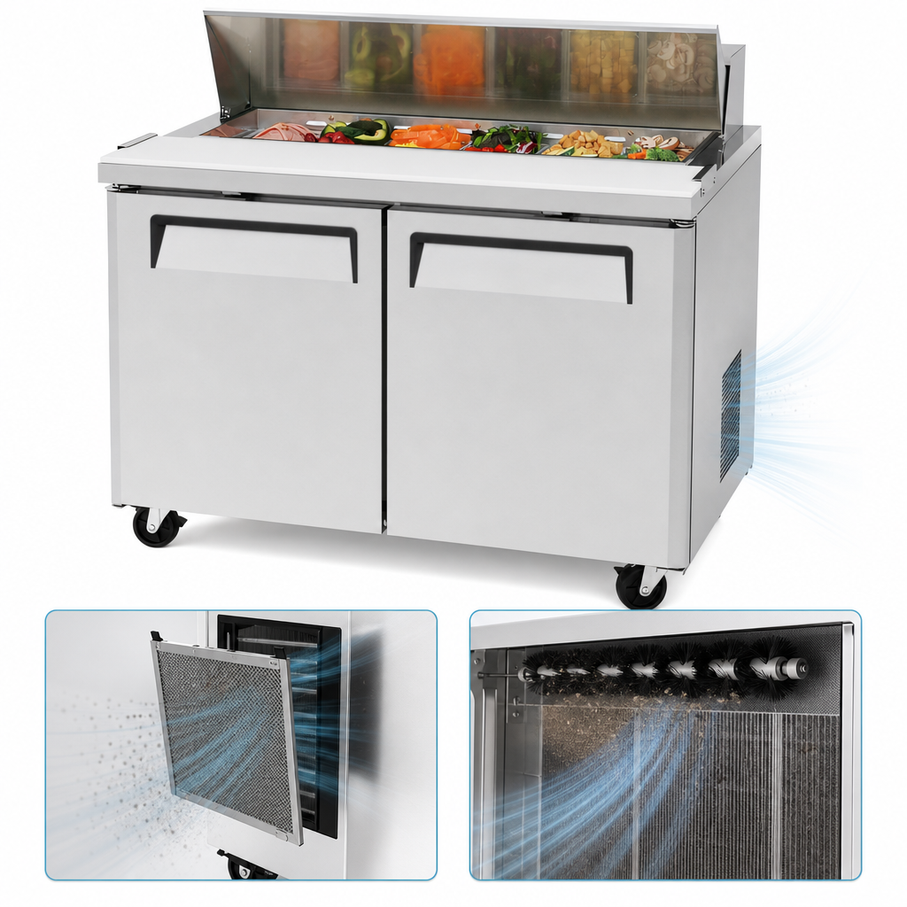 Self-Cleaning Condenser