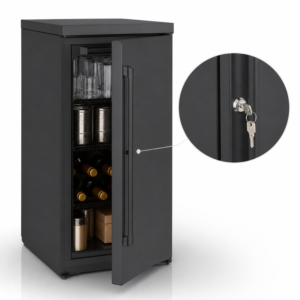 Locking Hinged Door