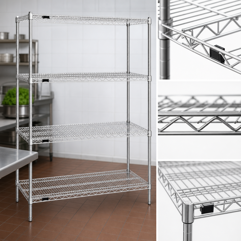 Patented QuadTruss® Shelf Design