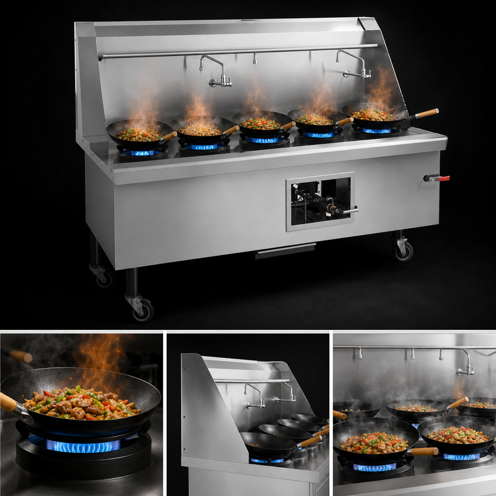 Seven-Burner Configuration