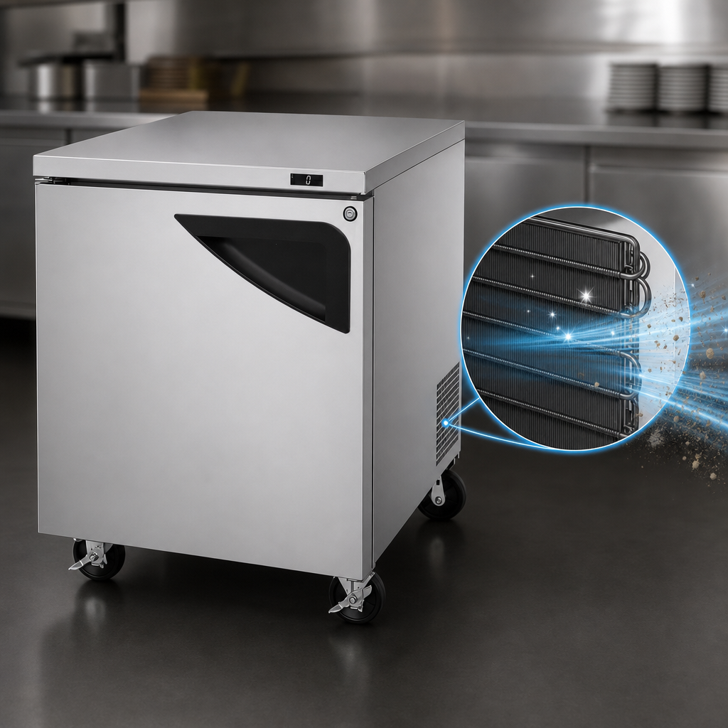 Self-Cleaning Condenser