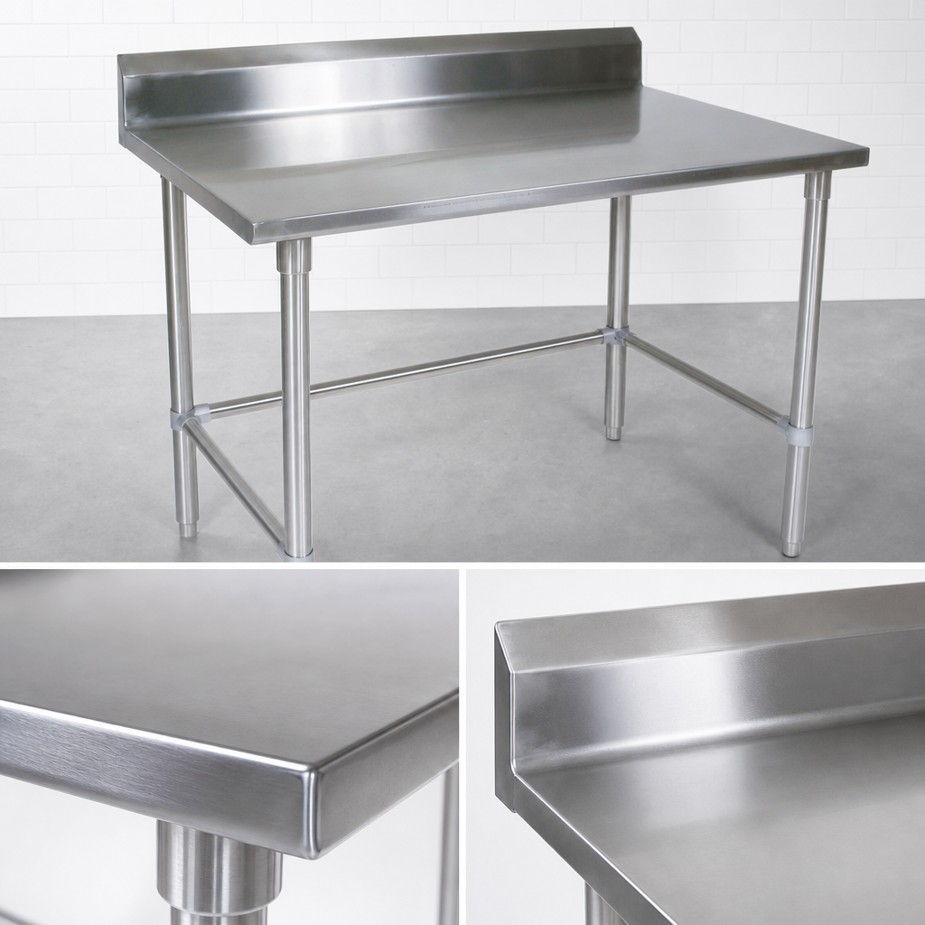 16-Gauge 300 Series Stainless Steel Top
