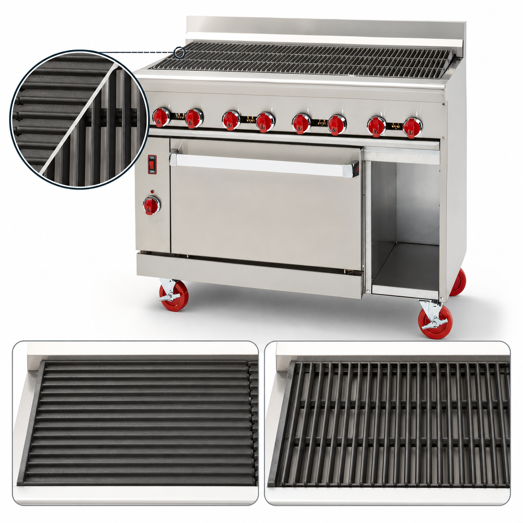 Reversible Cast-Iron Grates