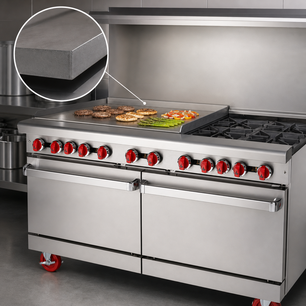 1-Inch Thick Griddle Plate