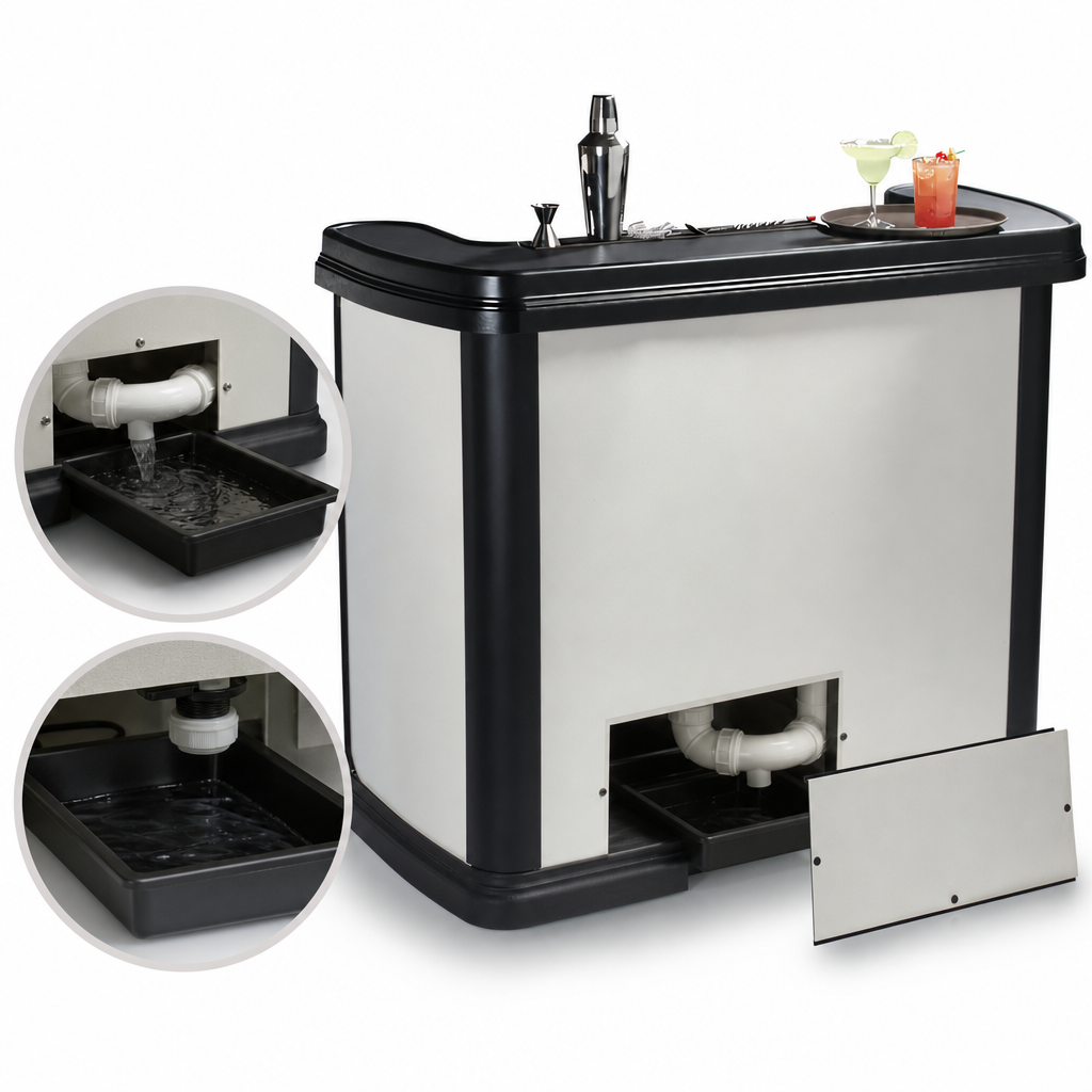 Integrated Drain and Water Trap