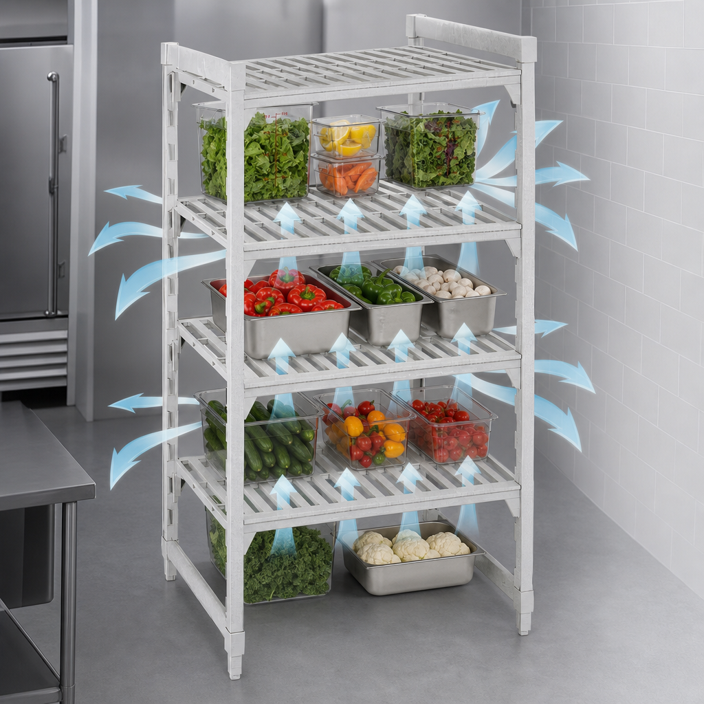 Vented Shelf Plates