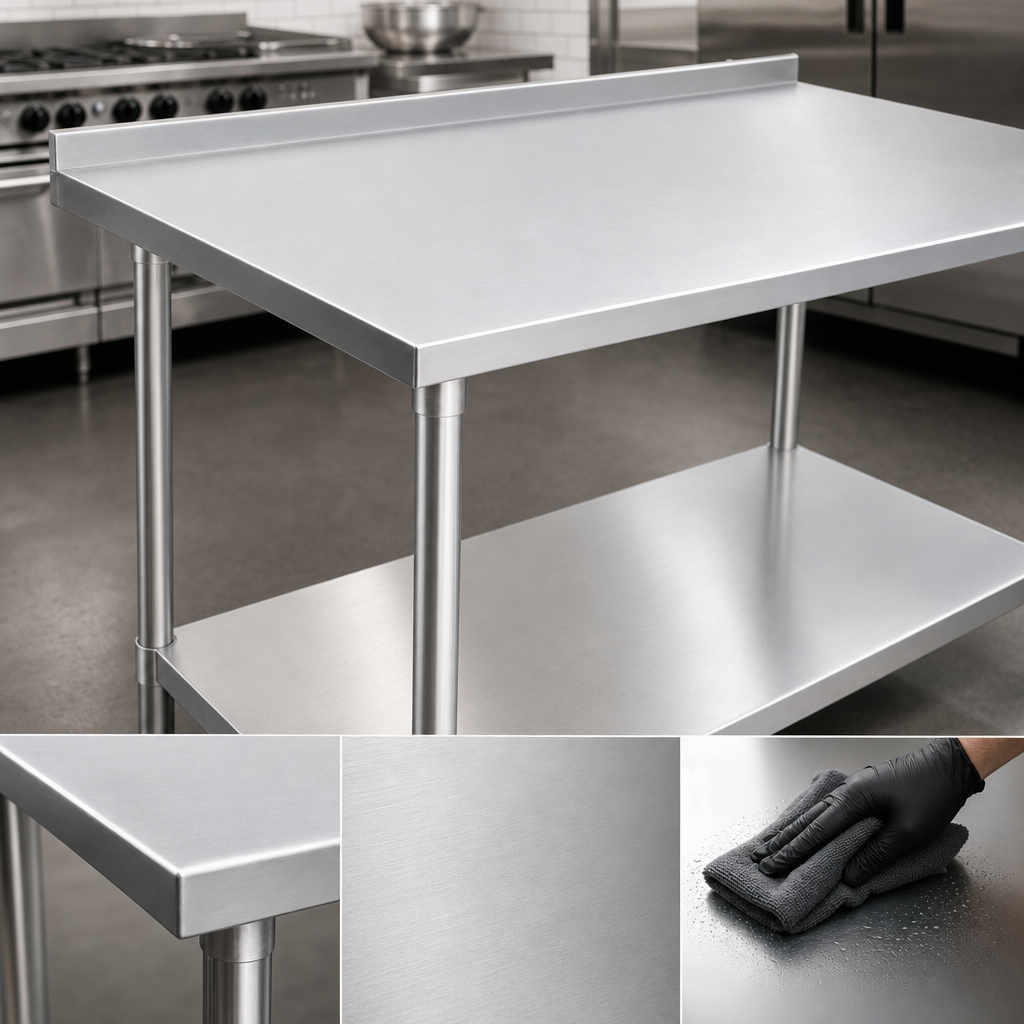 16/300 Series Stainless Steel Top