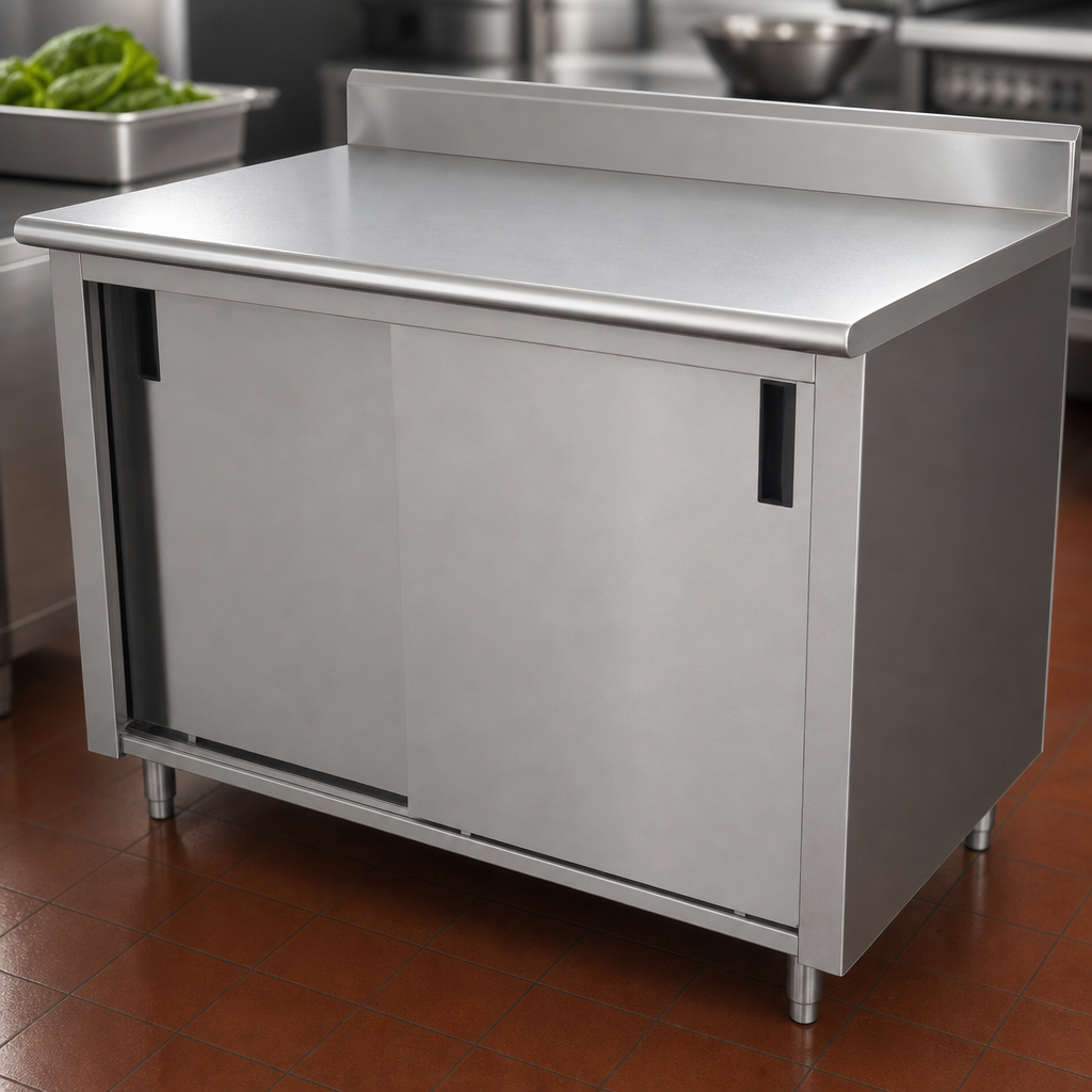 16-Gauge 304 Stainless Steel Top