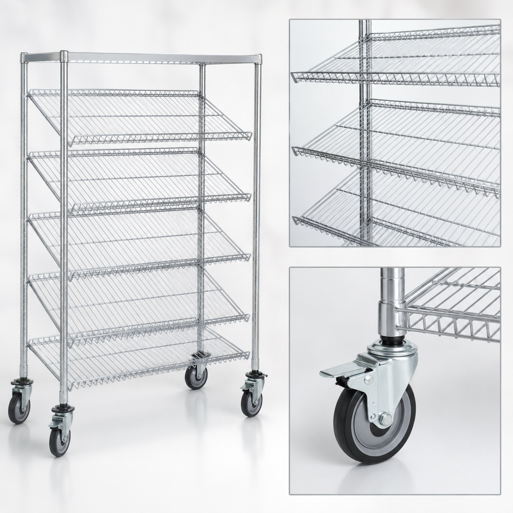 Five Slanted Shelves