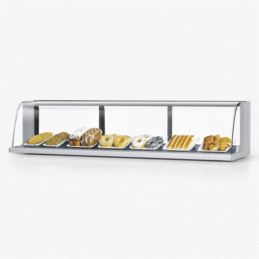 Glass Front Shield and Side Walls