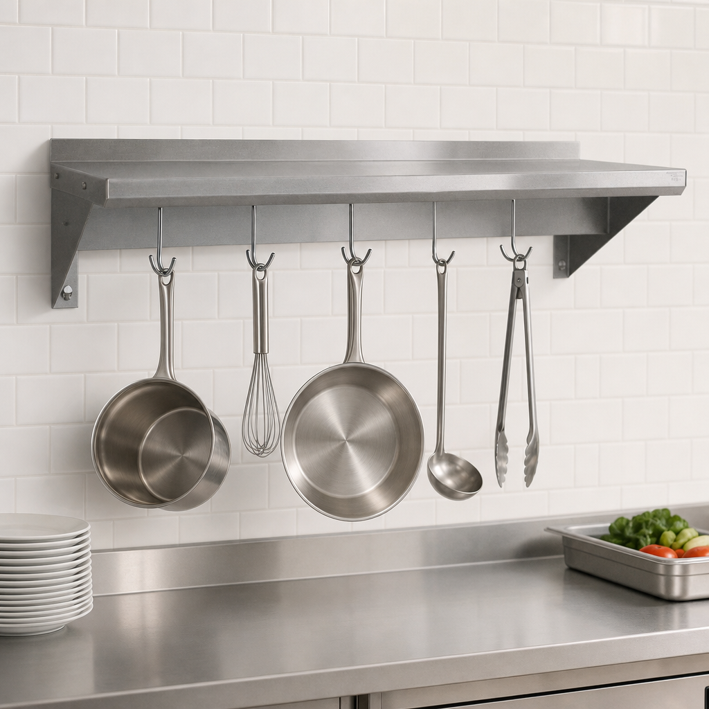 Integrated Pot Rack