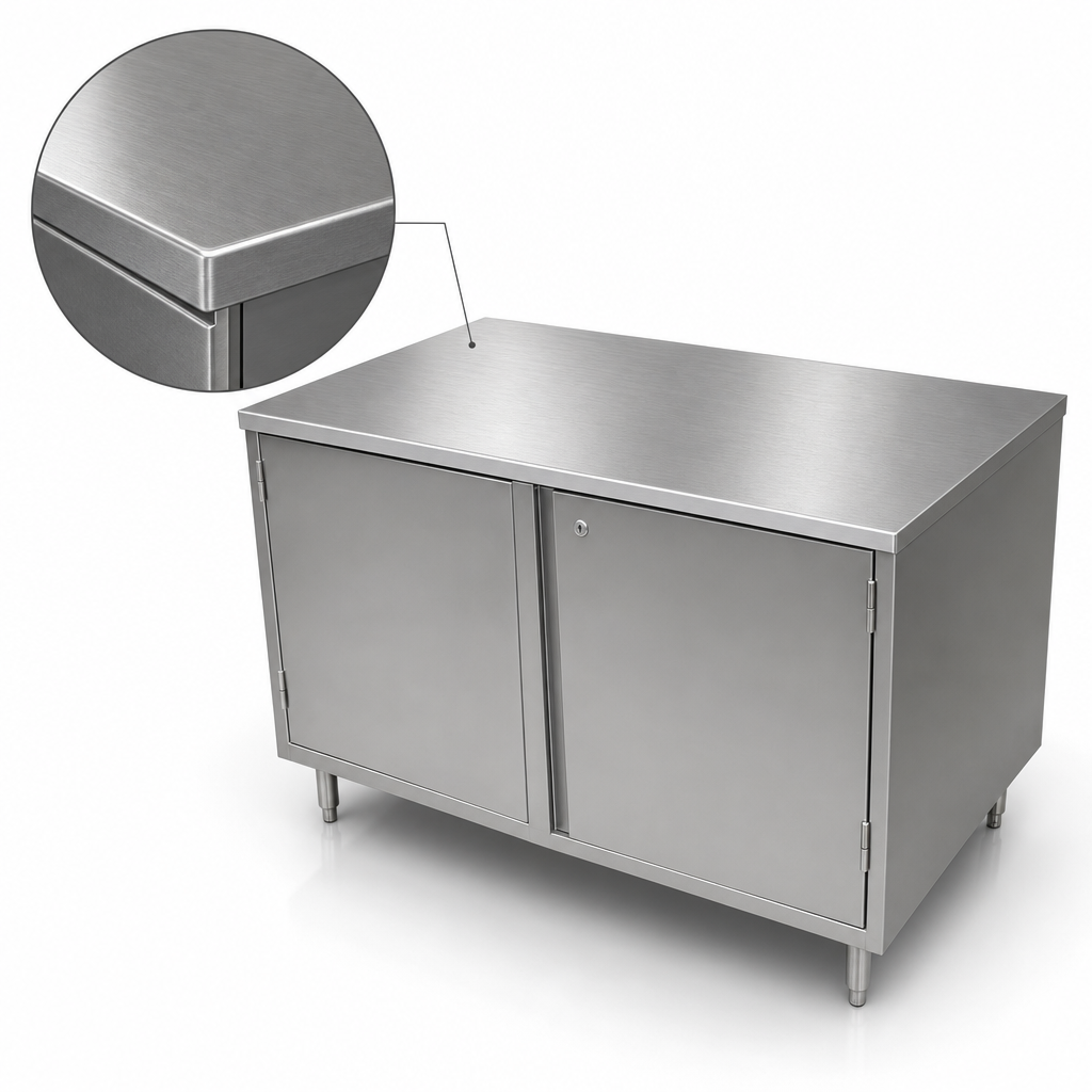 14-Gauge Stainless Steel Top