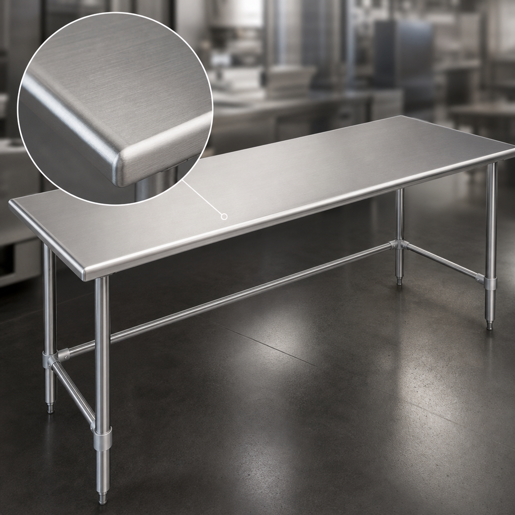 14-Gauge 300 Series Stainless Steel Top