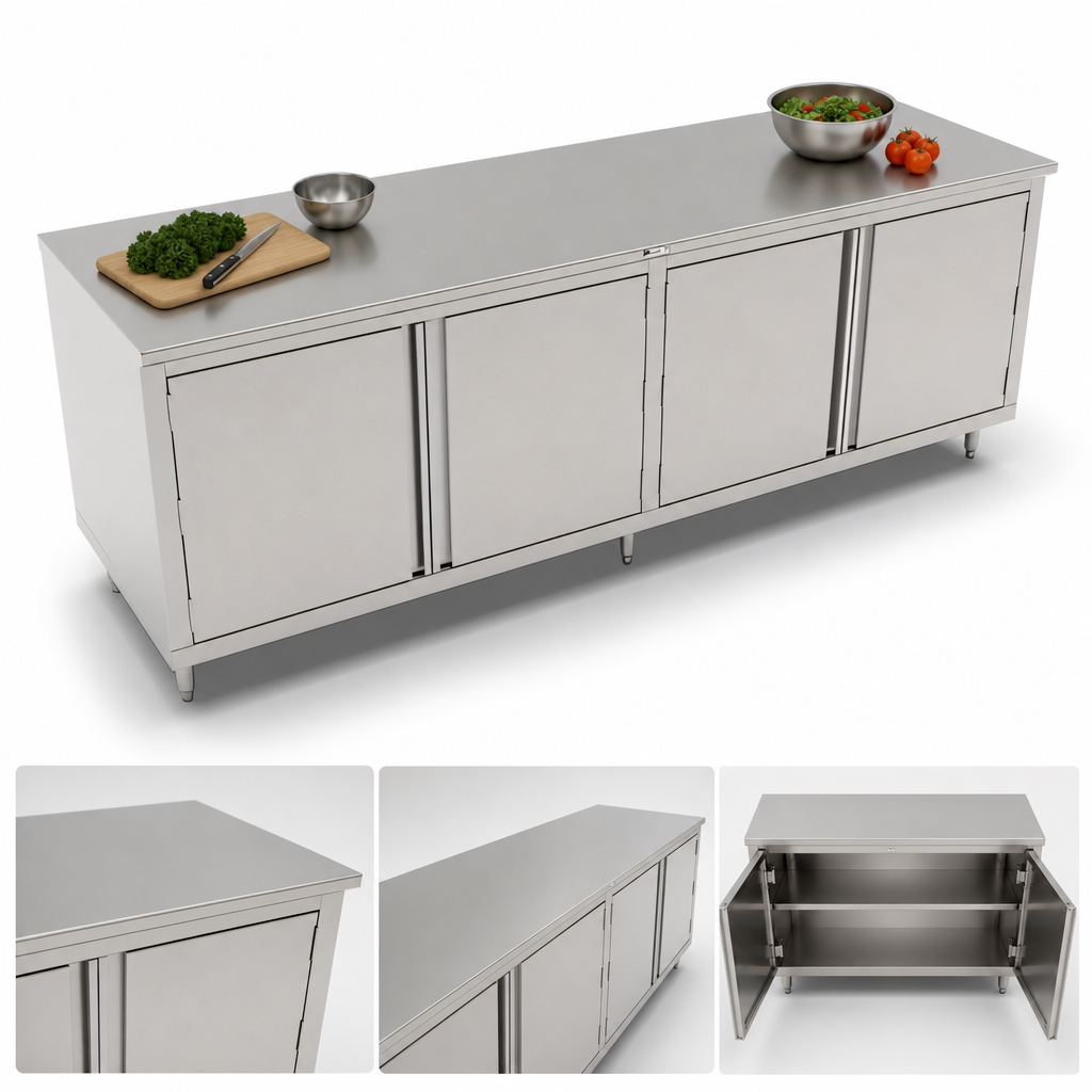 Spacious Flat Top Work Surface