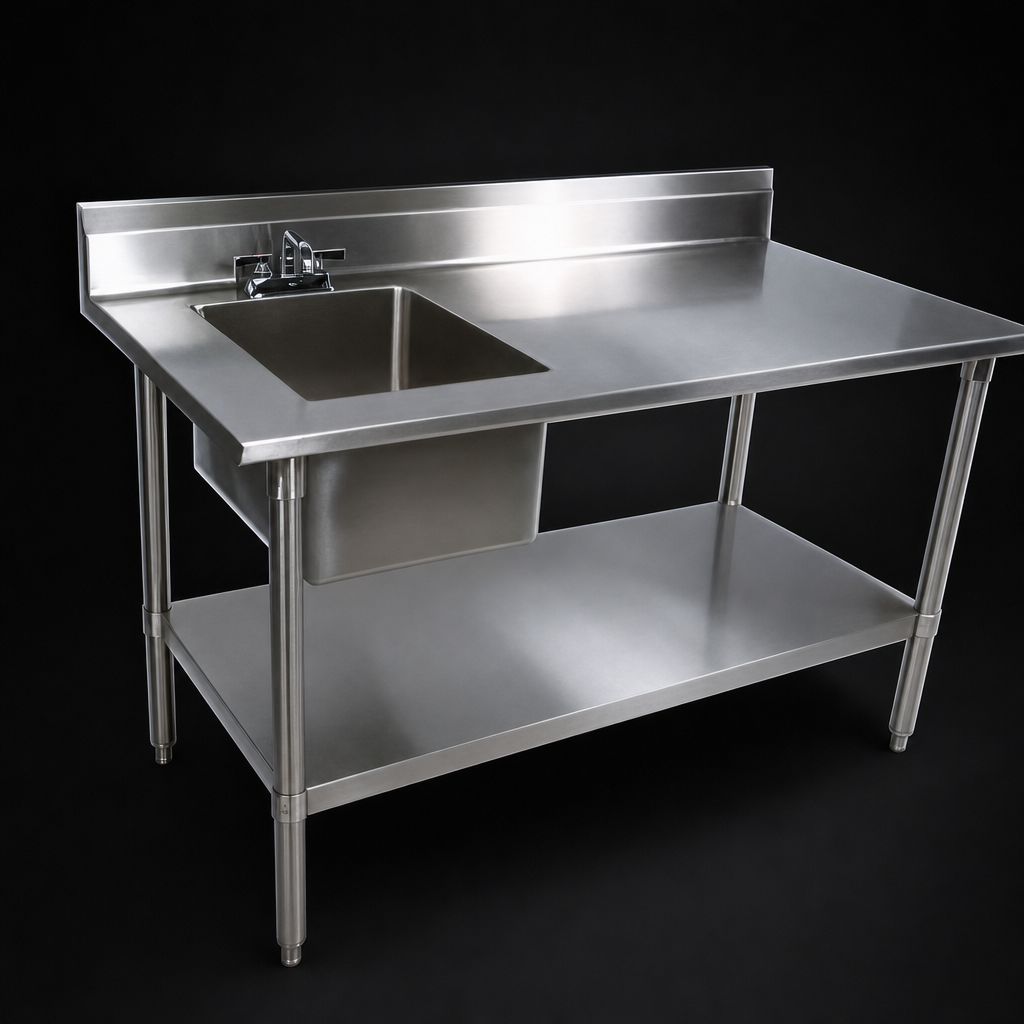 Left-Side Prep Sink