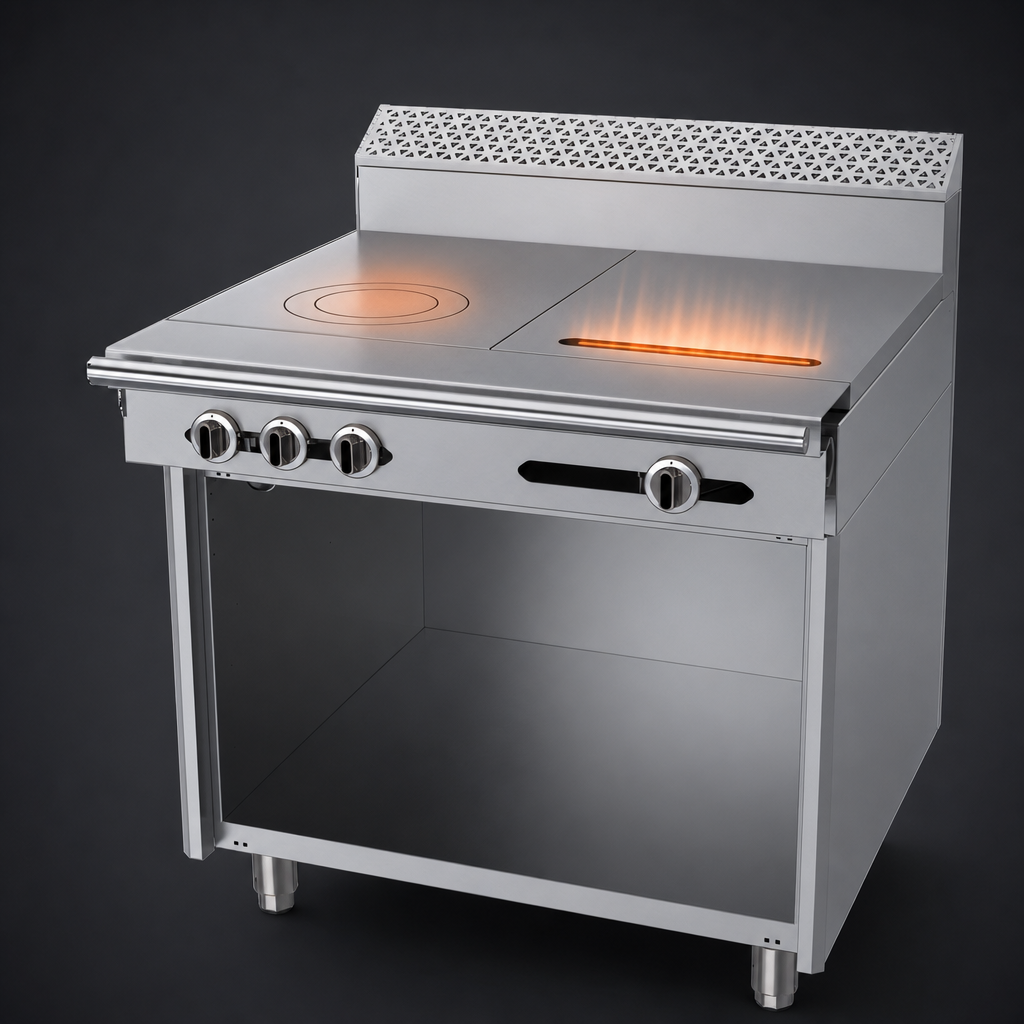 Dual Hot-Top Layout