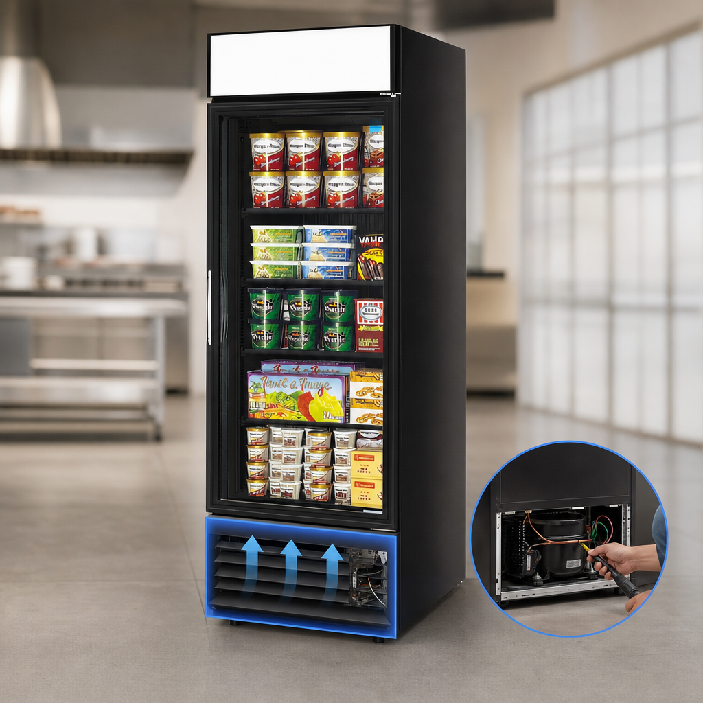 Bottom-Mount Self-Contained Refrigeration