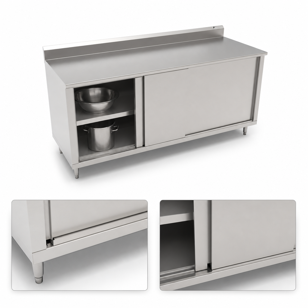 Sliding Door Cabinet Base