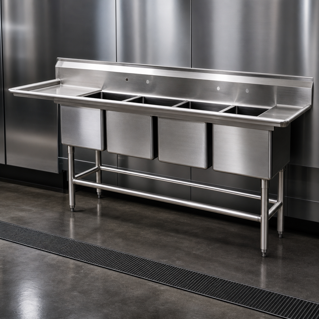Heavy-Duty Stainless Steel Construction