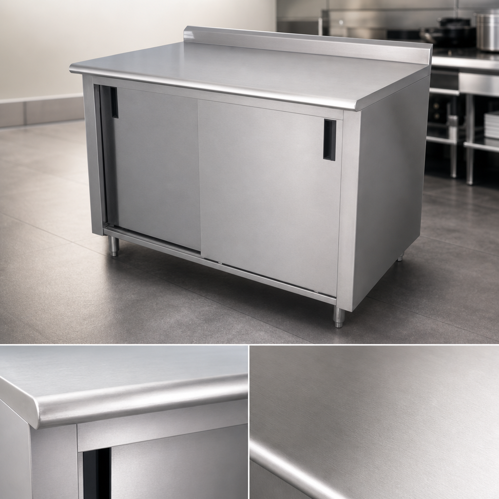 14-Gauge 304 Stainless Steel Top