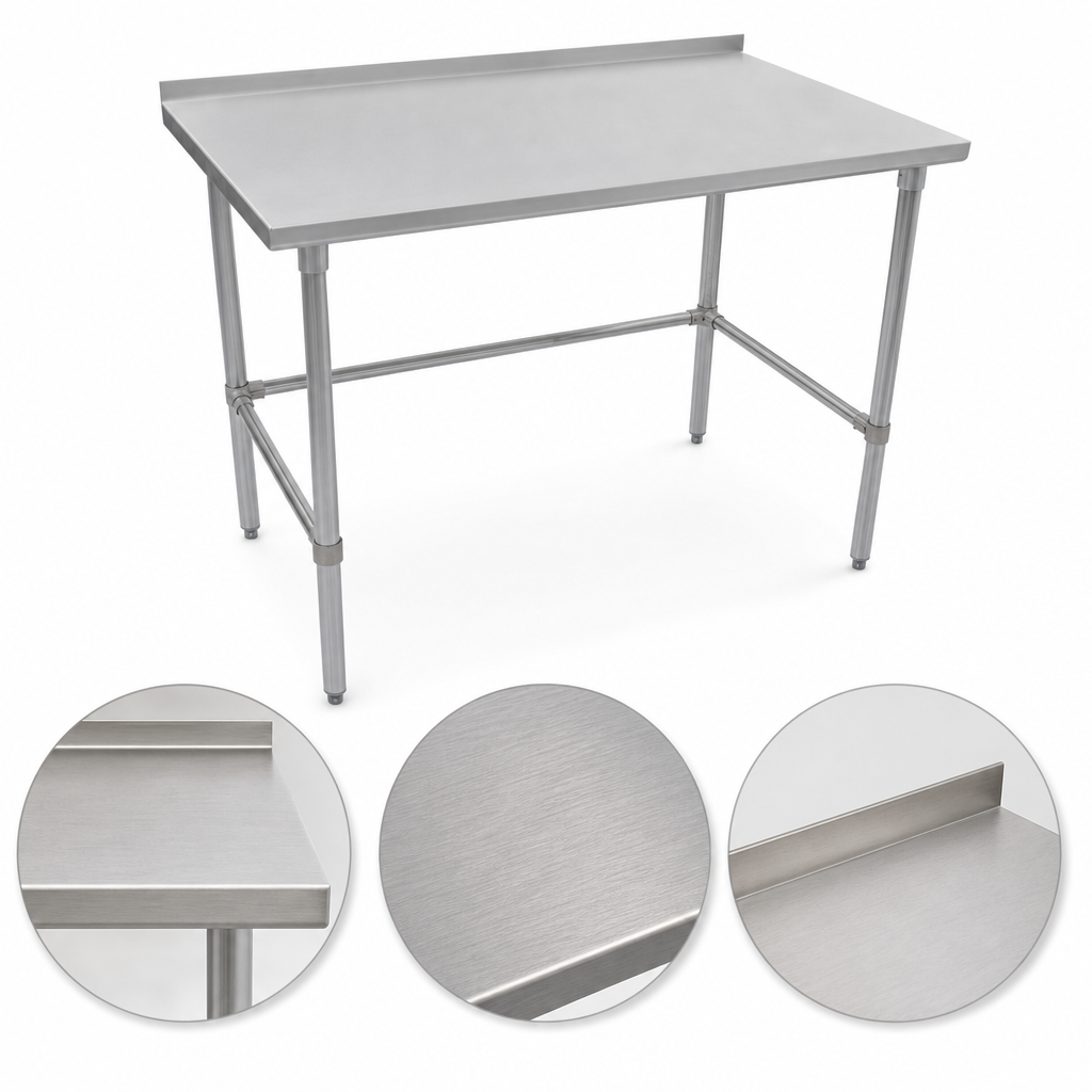 14-Gauge 300-Series Stainless Steel Top
