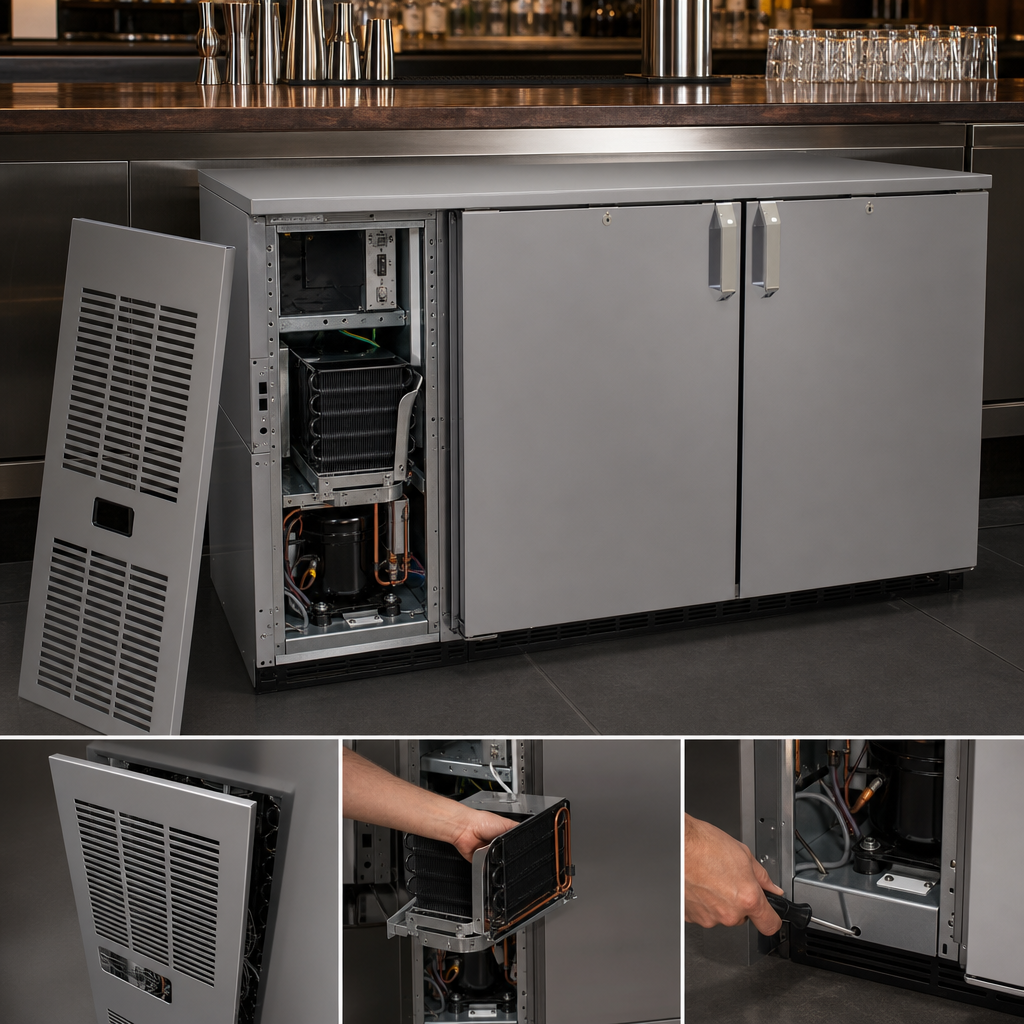 Front-Serviced Refrigeration