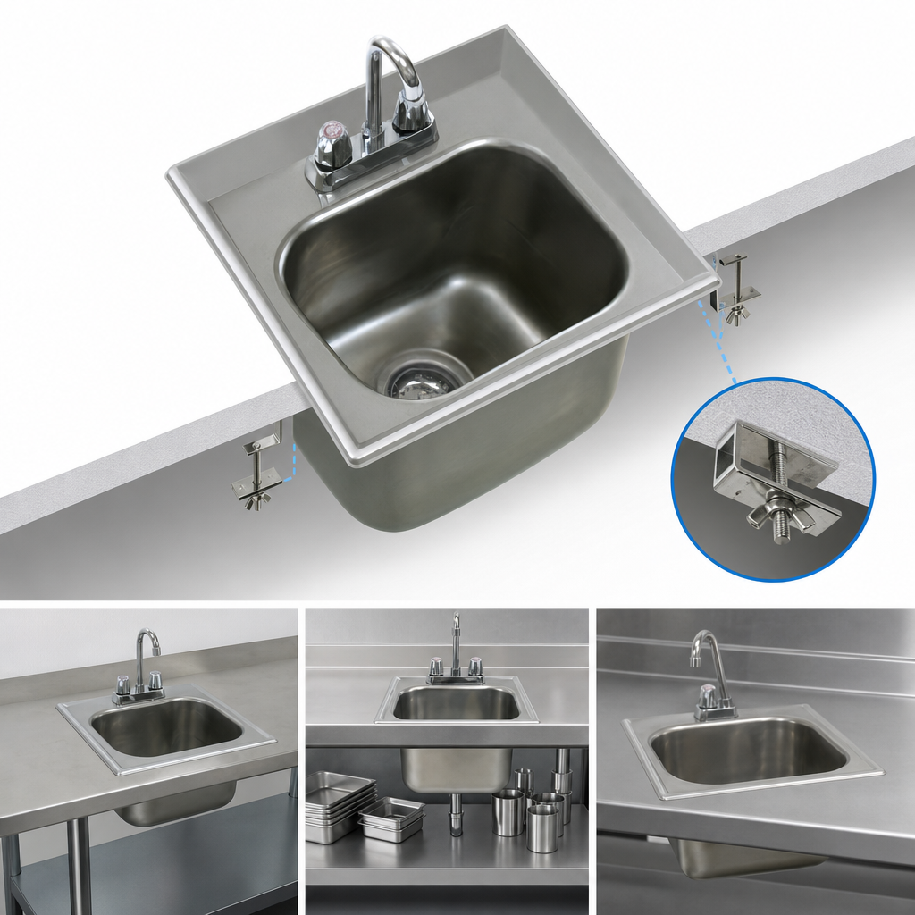 Self-Rimming Drop-In Design
