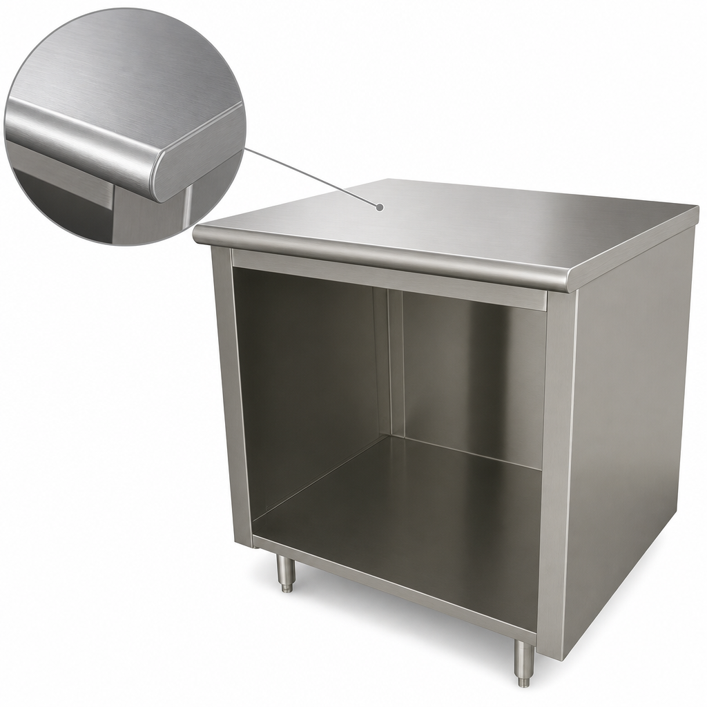 14-Gauge 304 Stainless Steel Top