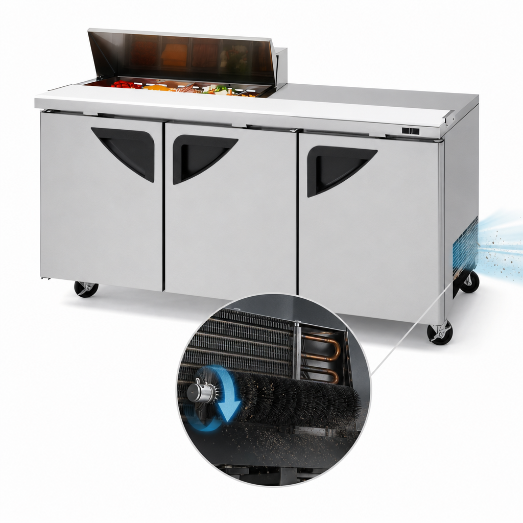 Self-Cleaning Condenser