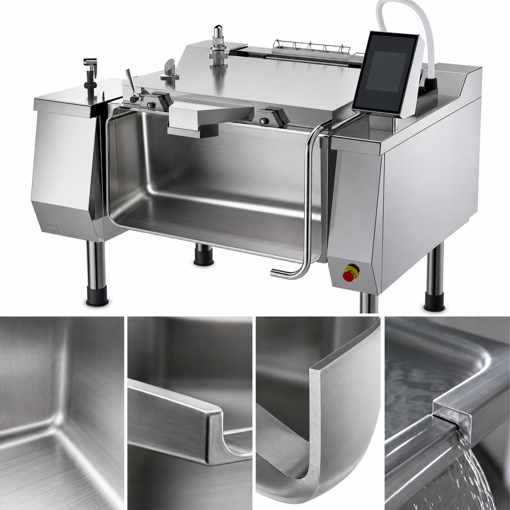 Stainless Steel Cooking Vessel
