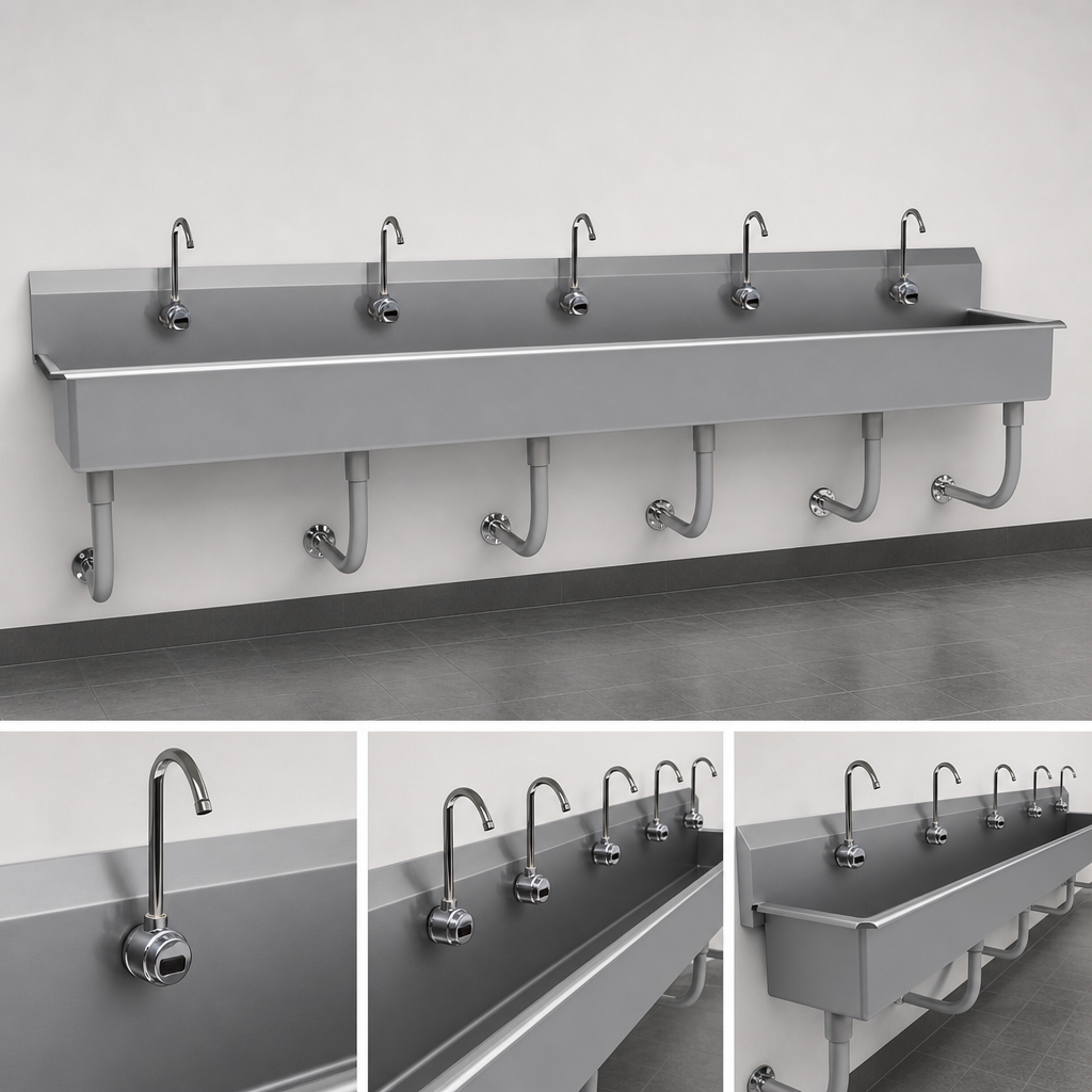 Five Electronic Faucets