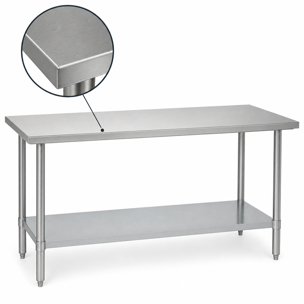 18 Gauge 400 Series Stainless Steel Top