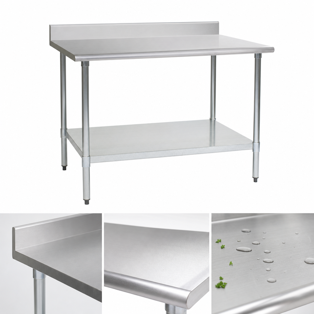 16 Gauge 300 Series Stainless Steel Top