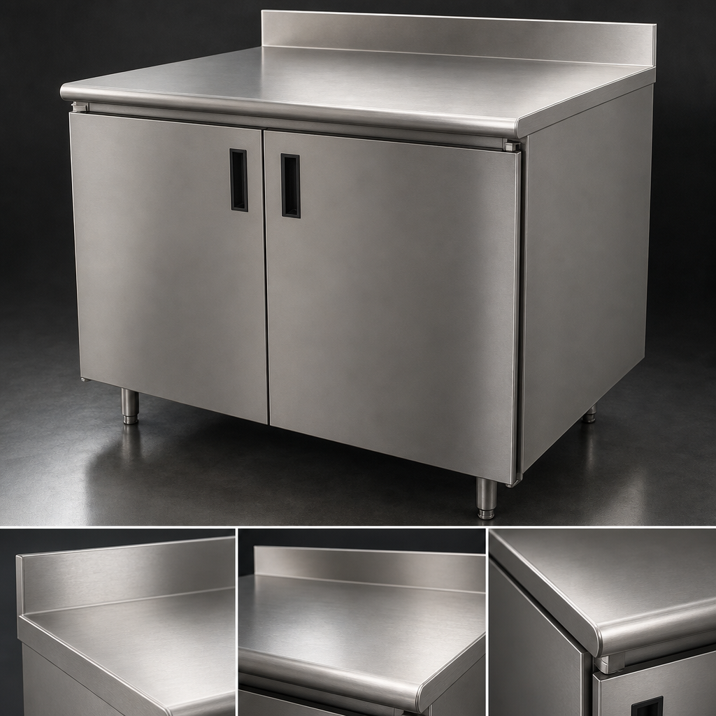 16-Gauge 304 Stainless Steel Top