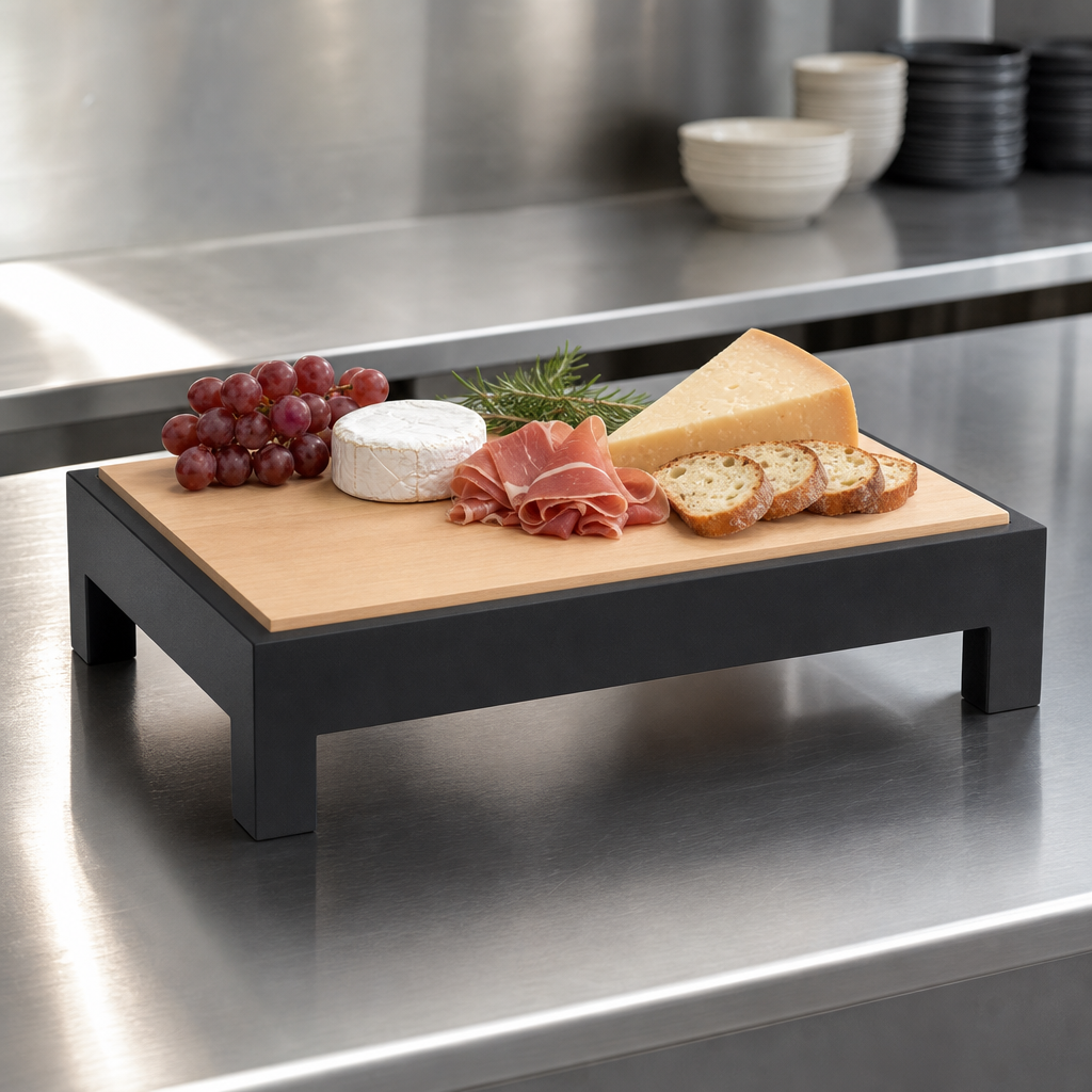 Full-Size Hardwood Cutting Board Included